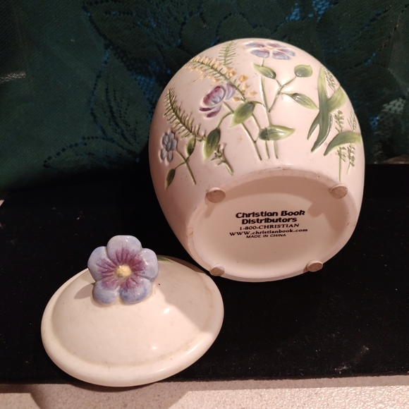 Unique prayer jar with lid  Christian Book Distributors Philippians 4:6 - Picture 4 of 11